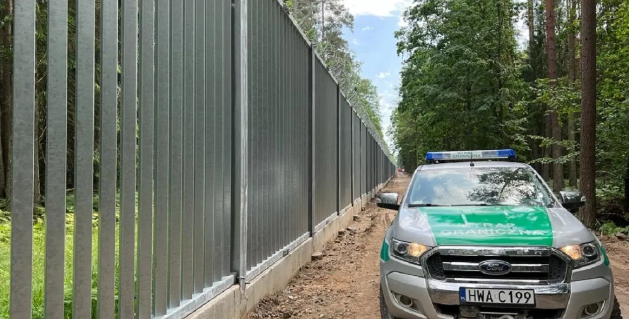 У плоце на мяжы Польшчы і Беларусі зрабілі 24 брамы для праходу буйных жывёл