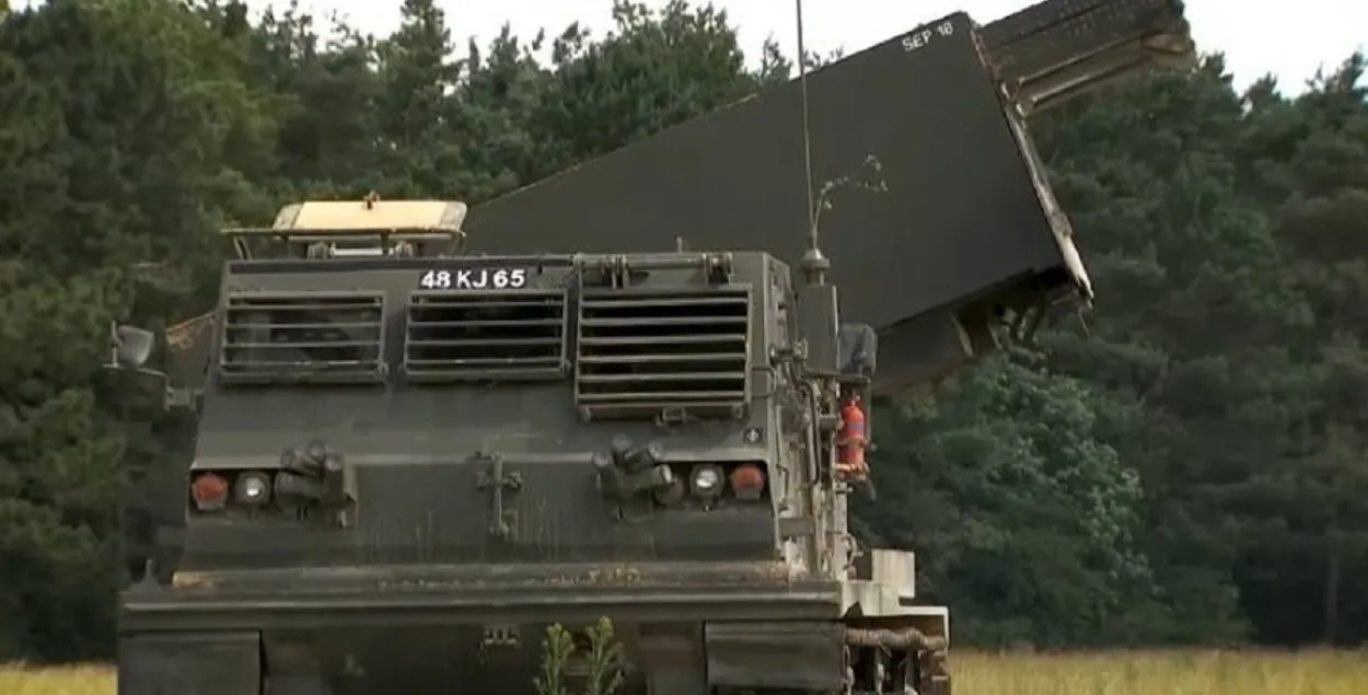 Міністр абароны Украіны паведаміў пра прыбыццё рэактыўных сістэм MLRS M270