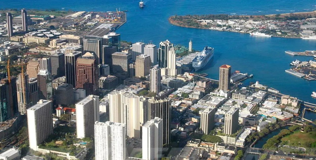 Гонолулу, столица штата Гавайи. Фото из открытых источников