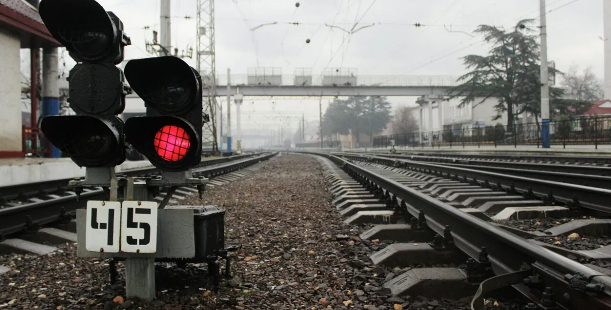 Пасля пачатку вайны ў Беларусі пачалі адбывацца дыверсіі на чыгунцы / ілюстрацыйнае фота РІА "Новости"
