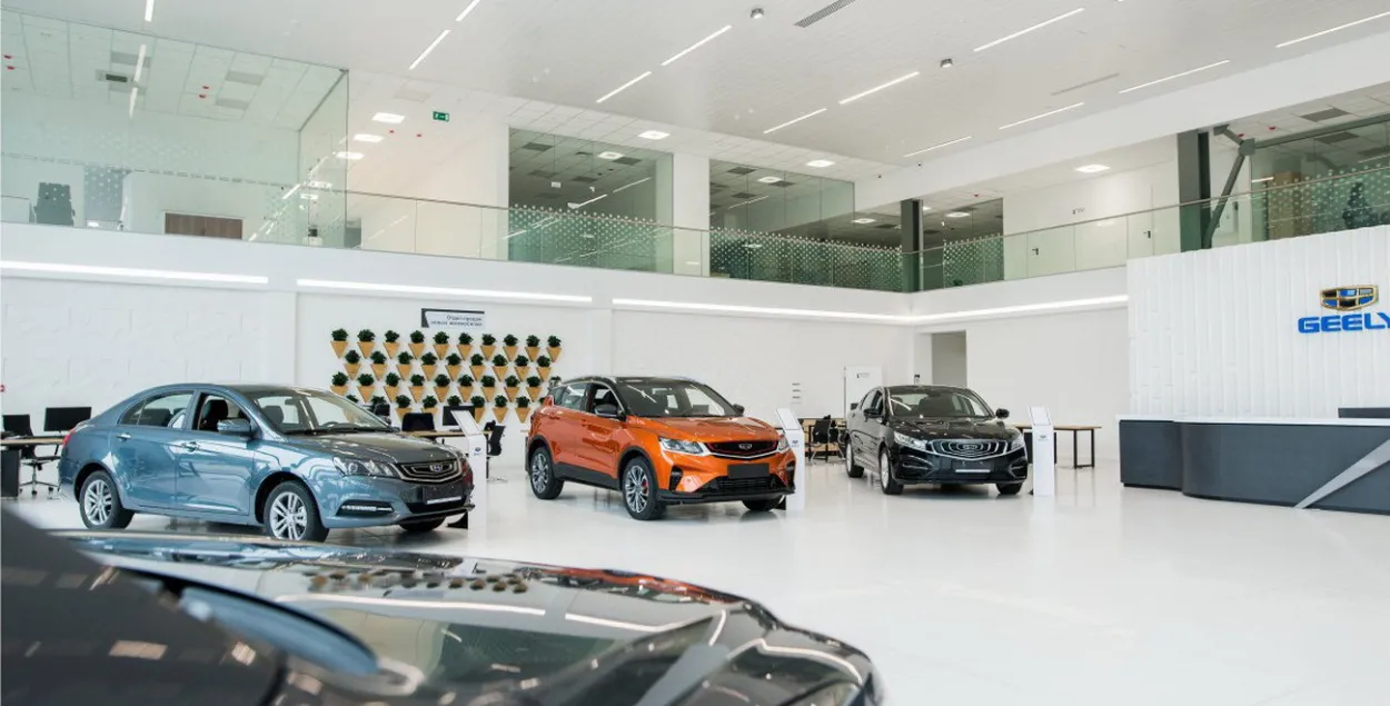 Часцей за ўсё ў Беларусі цяпер купляюць новыя Geely / geely.by