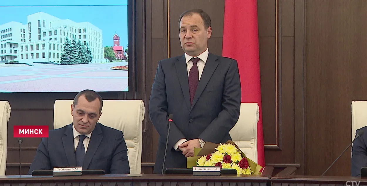 Головченко заявил, что у правительства есть план работы в условиях санкций