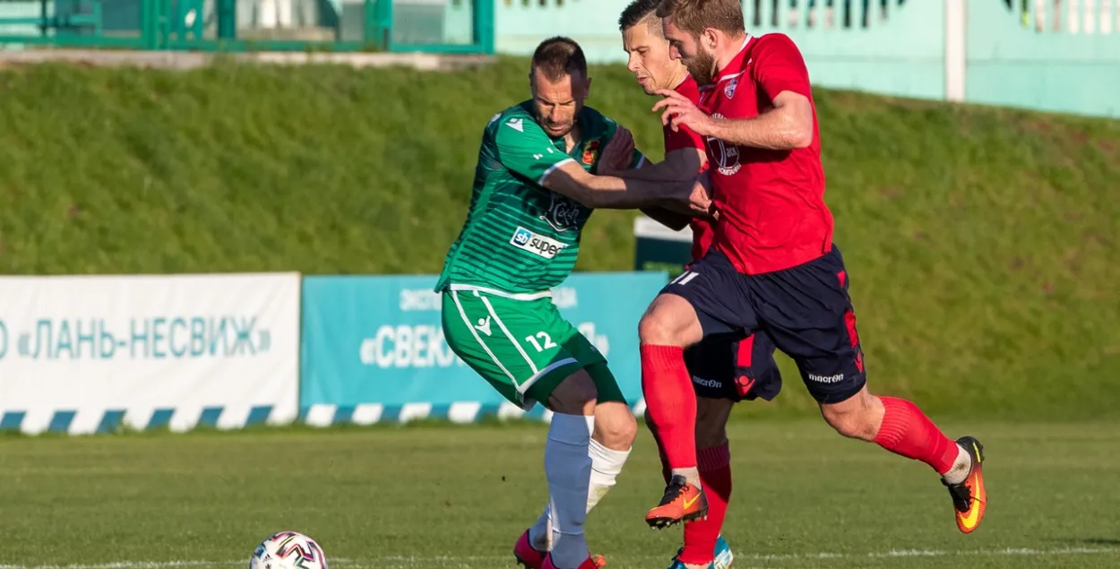 Последний матч "Минск" провел 8 мая в Городее / vk.com/fcminsk_official