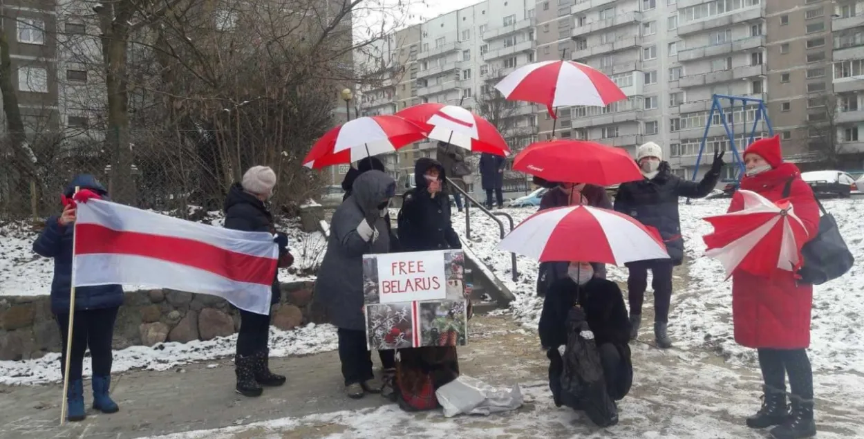 Акция пенсионеров в Гродно / @radiosvaboda​