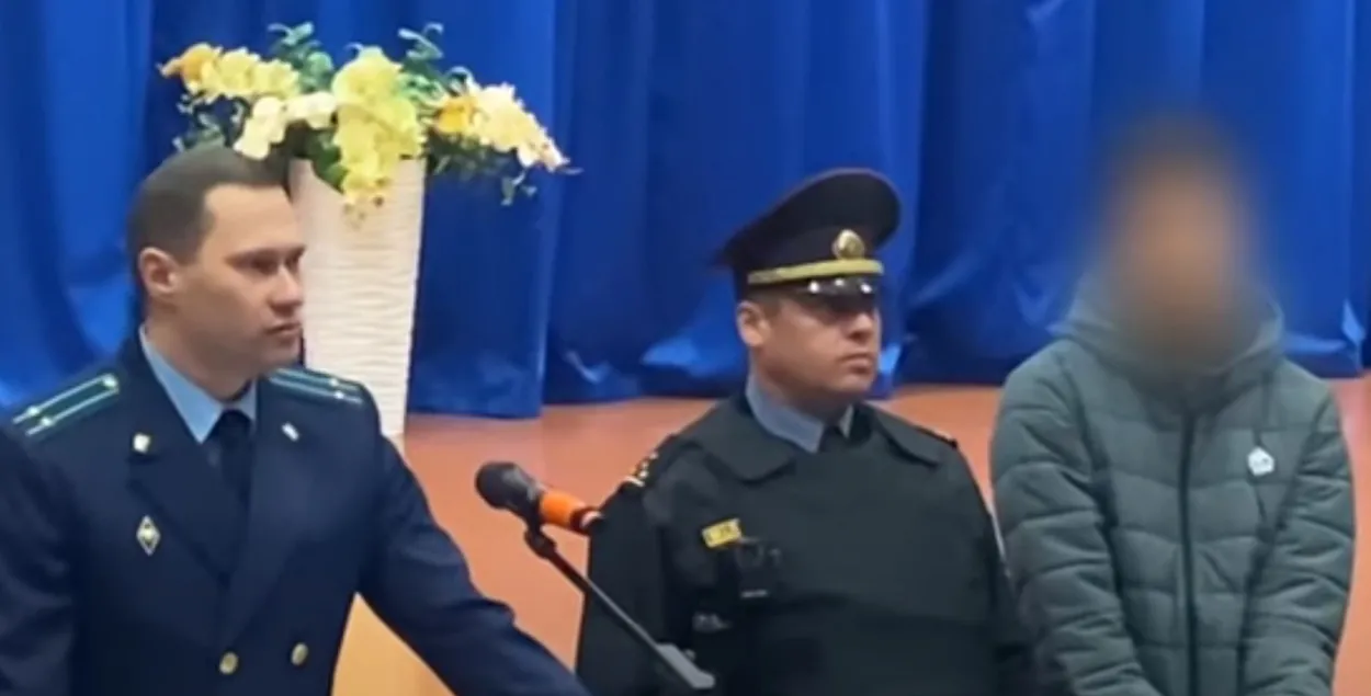 Меру стрымання для падлеткаў выбіралі ў прысутнасці школьнікаў / Скрыншот з відэа ont.by