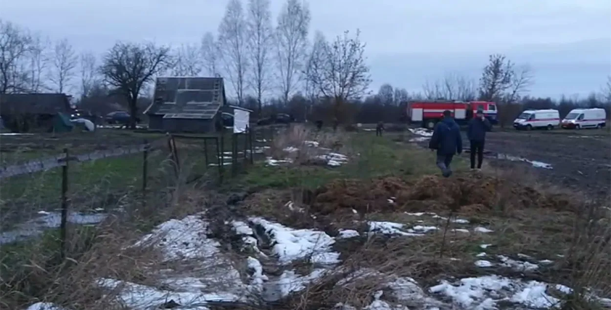 На Брестчине упала ракета С-300 / БЕЛТА