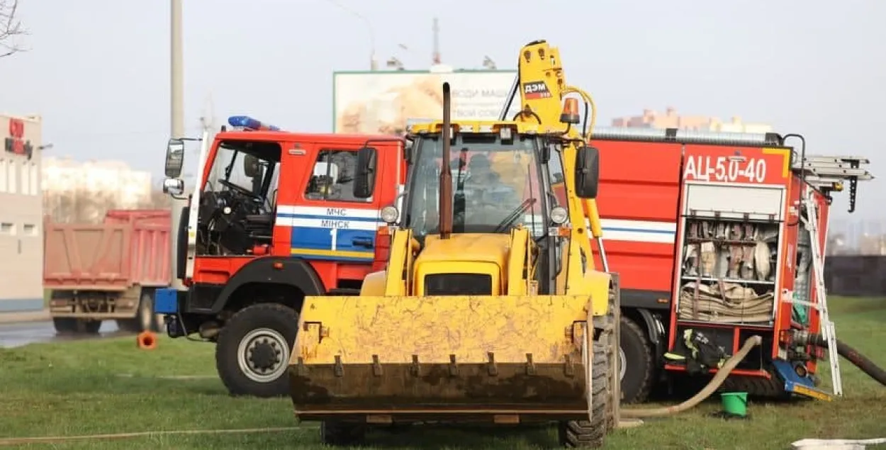 Авария на газопроводе на улице Уборевича ликвидирована / БЕЛТА
