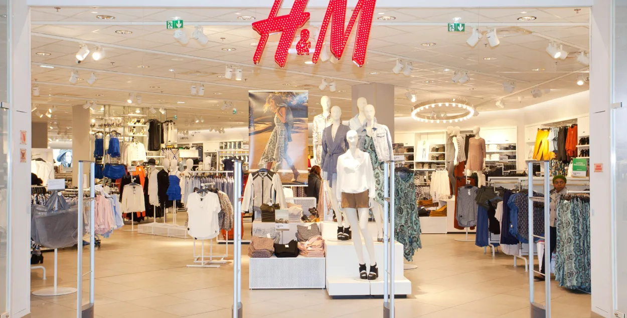 Магазины H&M в Беларуси прекратили работу