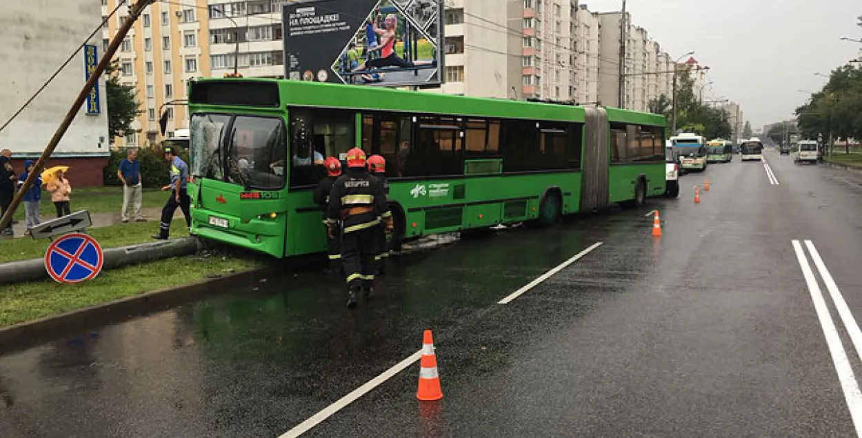 Авария в Гомеле / УГАИ УВД Гомельского облисполкома