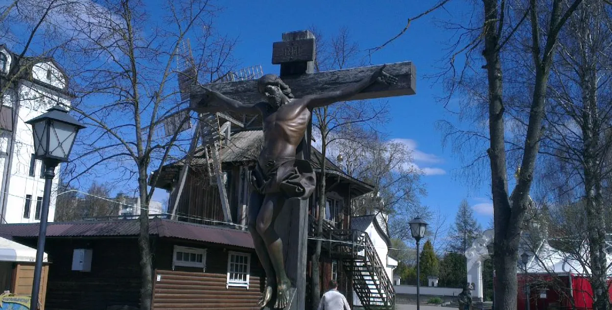 В Свято-Елисаветинском монастыре, апрель 2020-го / Еврорадио​