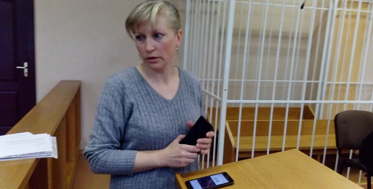 На суд у Мінску па справе расіянкі Марыі Рымар дапусцілі журналістаў