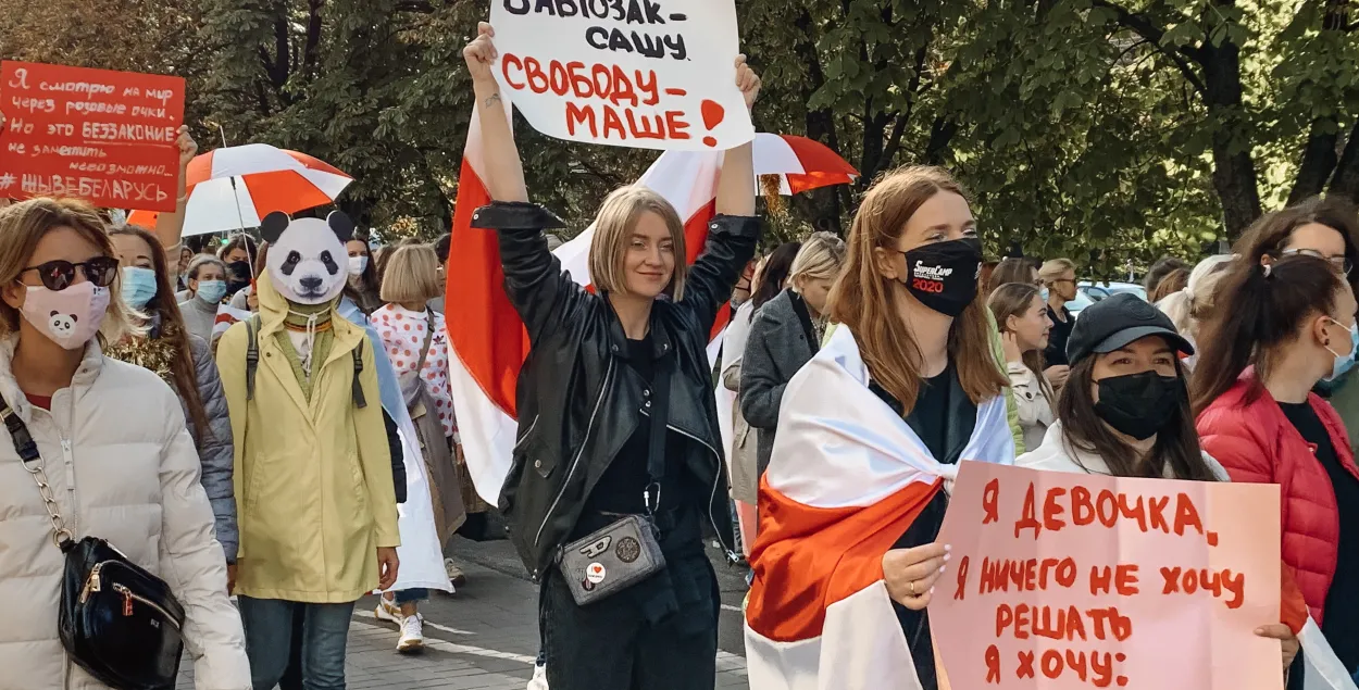Жаночы&nbsp;марш / Еўрарадыё
