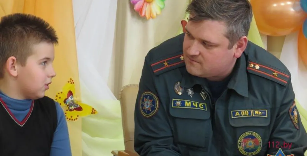 У Мінску 9-гадовы хлопчык патушыў пажар да прыезду ратавальнікаў (фота)