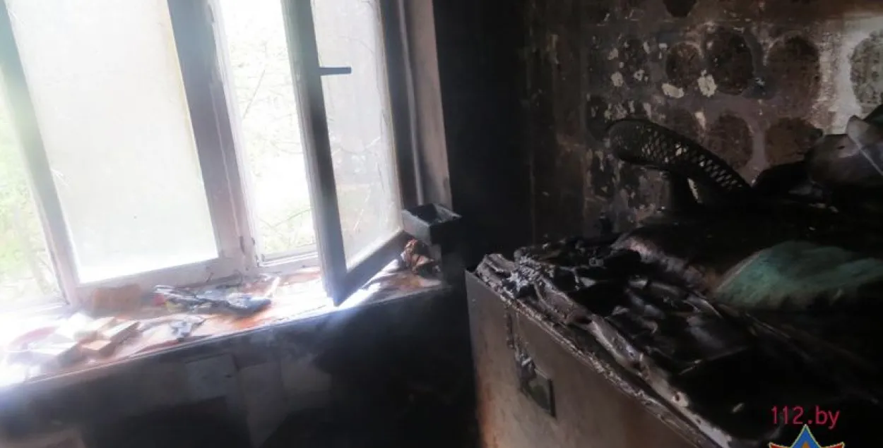 У Мінску на пажары загінула пенсіянерка