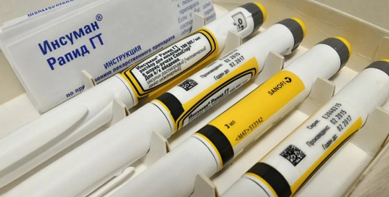 Прэпарат "Інсуман рапід" / diabetiya.ru