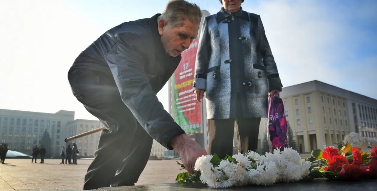 Як у Мінску адзначаюць 7 лістапада