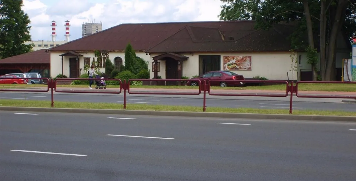 Кавярня "Маяк". Фота: Wikimapia