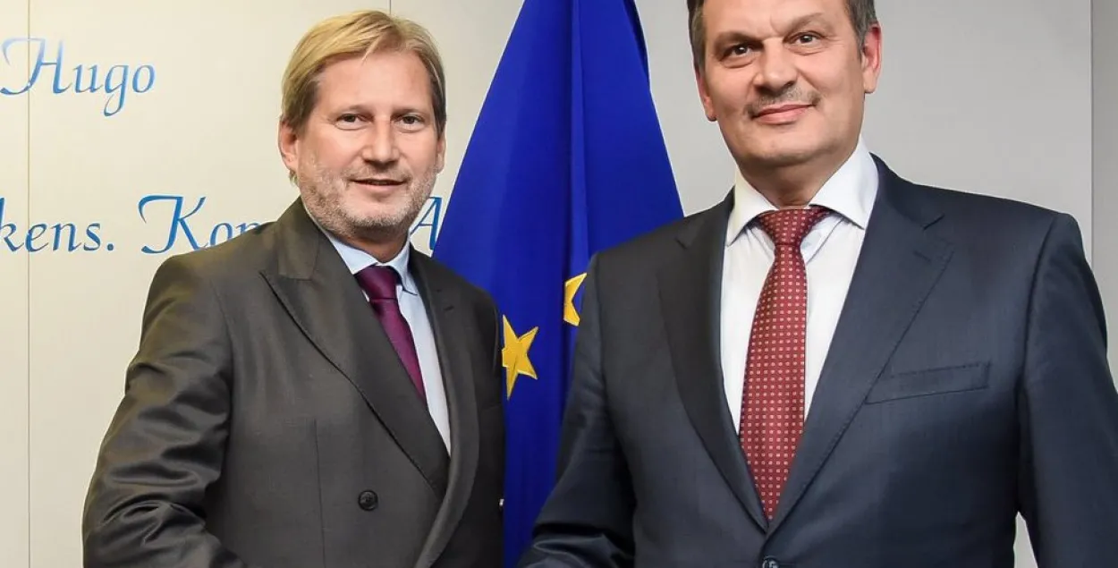 Вице-премьер Калинин в Брюсселе попросил отменить санкции против Беларуси