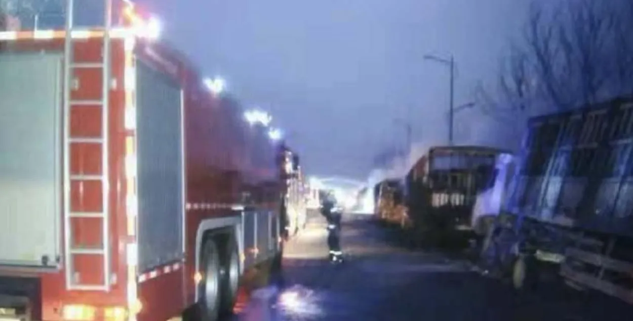 У выніку выбуху каля хімічнага завода ў КНР загінулі 22 чалавекі