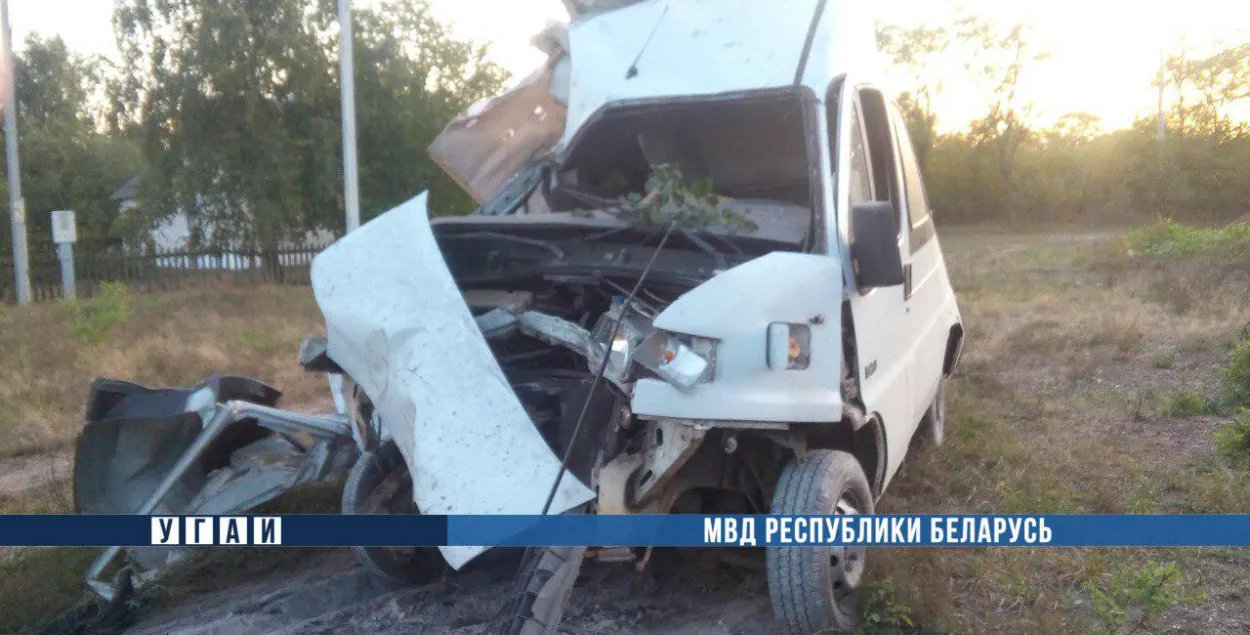 Автоавария под Кобрином / пресс-служба МВД