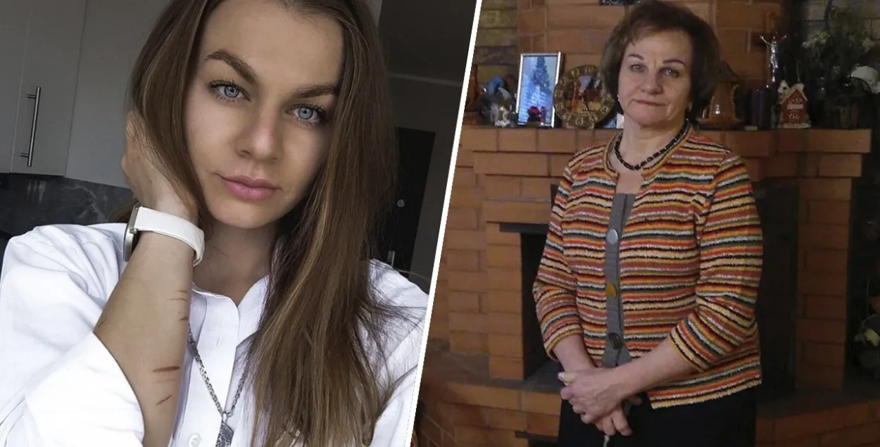 Наталья и её мать Галина Дербыш 
