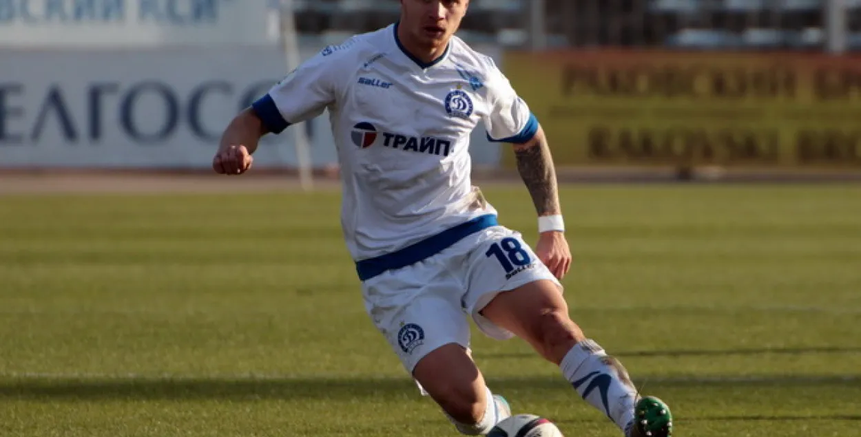 Паўабаронца мінскага "Дынама" Корзун будзе выступаць за кіеўскае "Дынама"