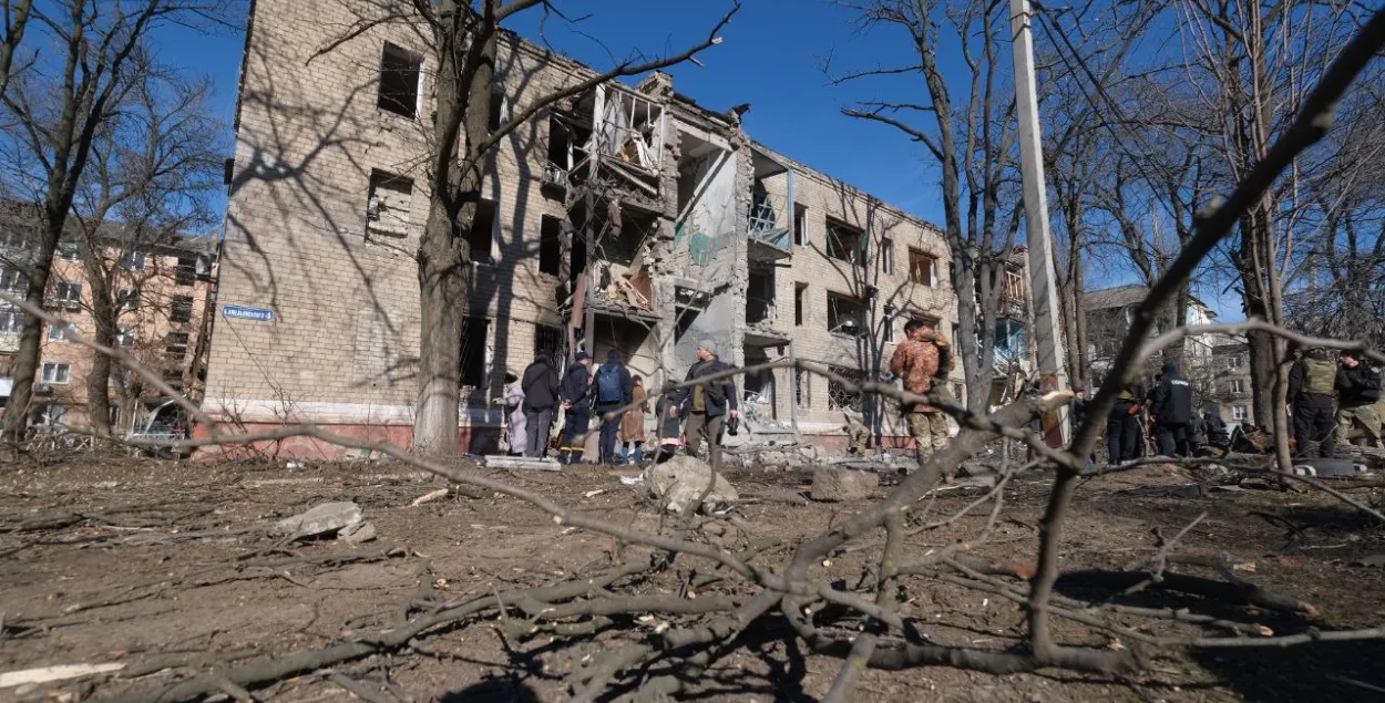 Наступствы ракетнага абстрэлу ў Краматорску / @pavlokyrylenko_donoda
