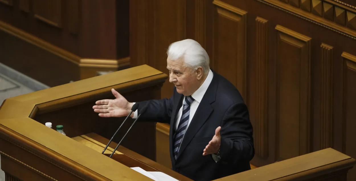 Краўчук не выключыў, што Украіна выйдзе з мінскага фармату перамоваў