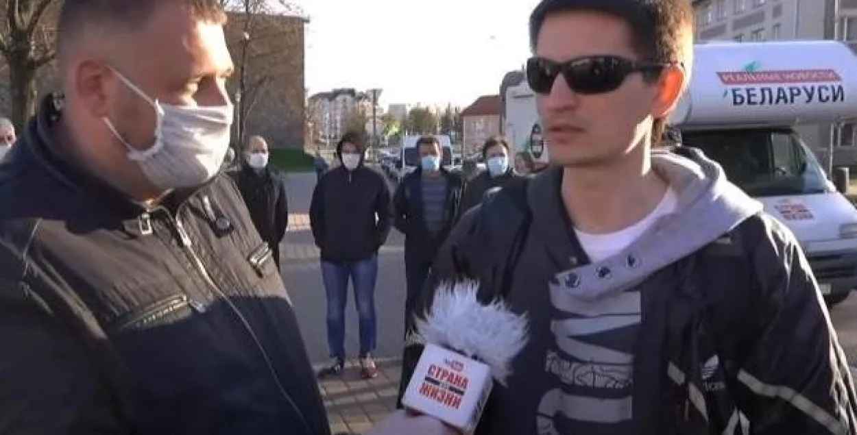 Сергей Тихановский и Олег Кравцов / "Наша Нива"