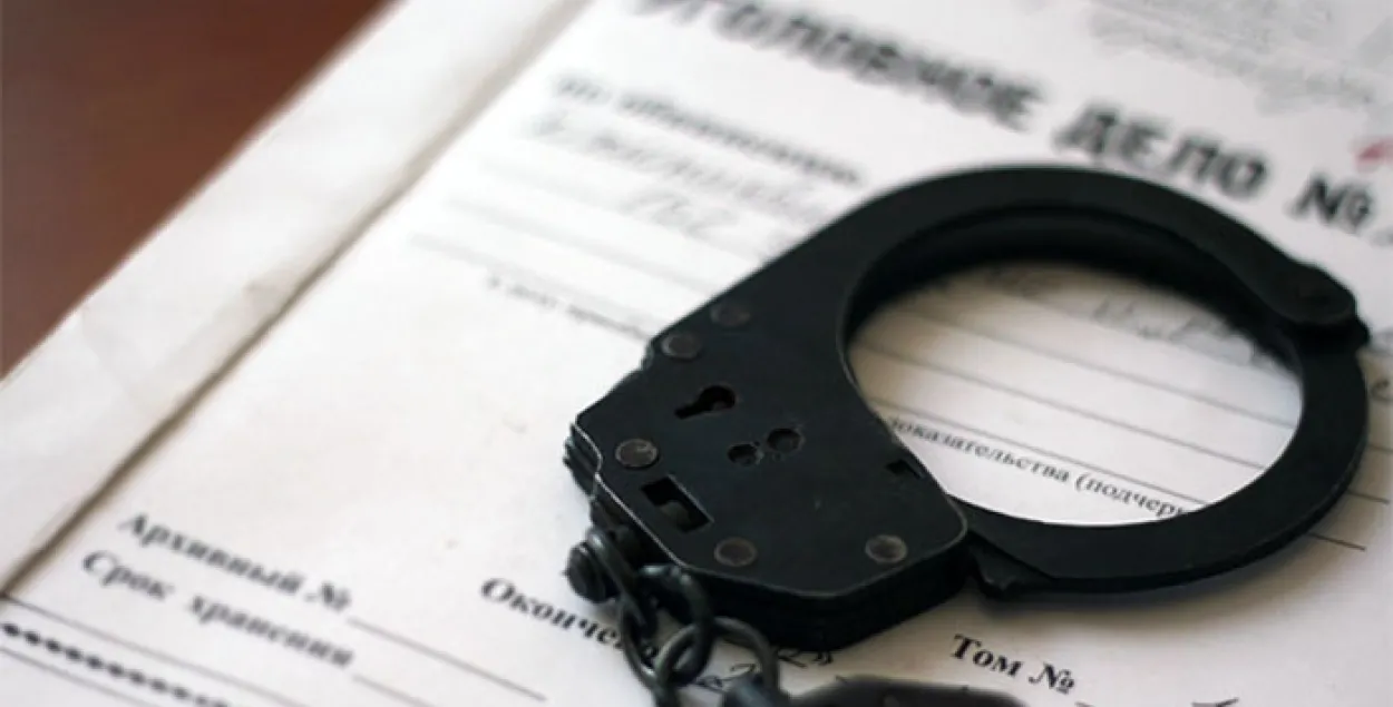 Мінчука затрымалі пасля таго, як ён скруціў пражэктары з білборда