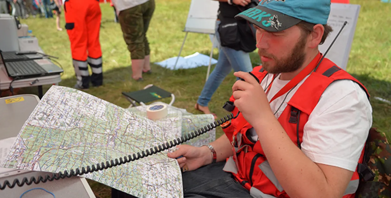 Беларускі "Чырвоны крыж" зладзіць "выбух цягніка з хімікатамі"