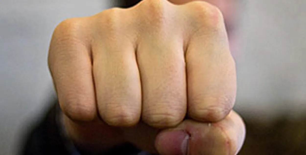 Пакупнік у Мінску збіў другога, бо той заступіўся за прадаўца 