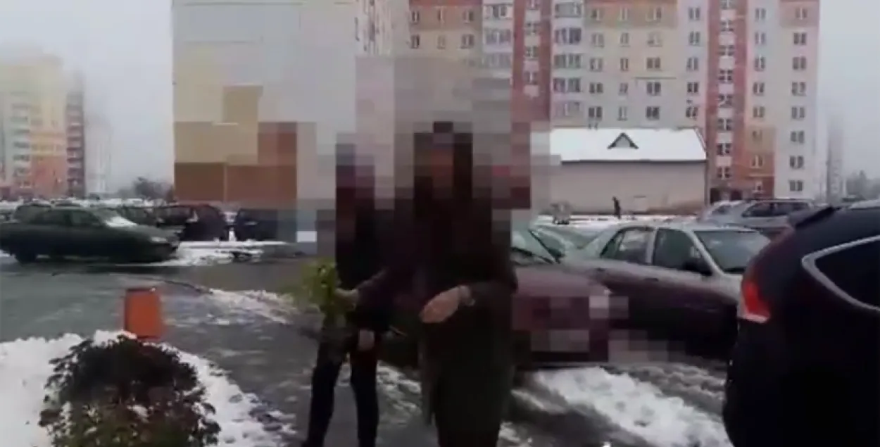 Следчы камітэт абнародаваў відэазапіс з віцебскай "кветкавай справы"