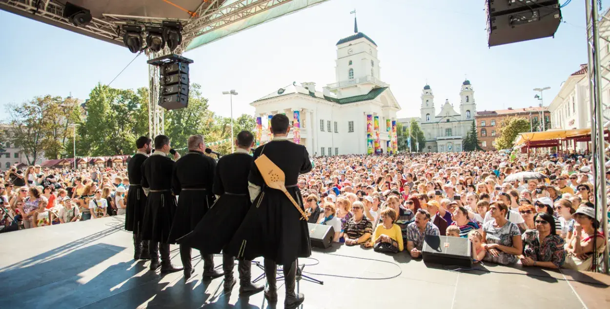 Фотарэпартаж з гастранамічнага фэста "Тбілісоба" ў Мінску