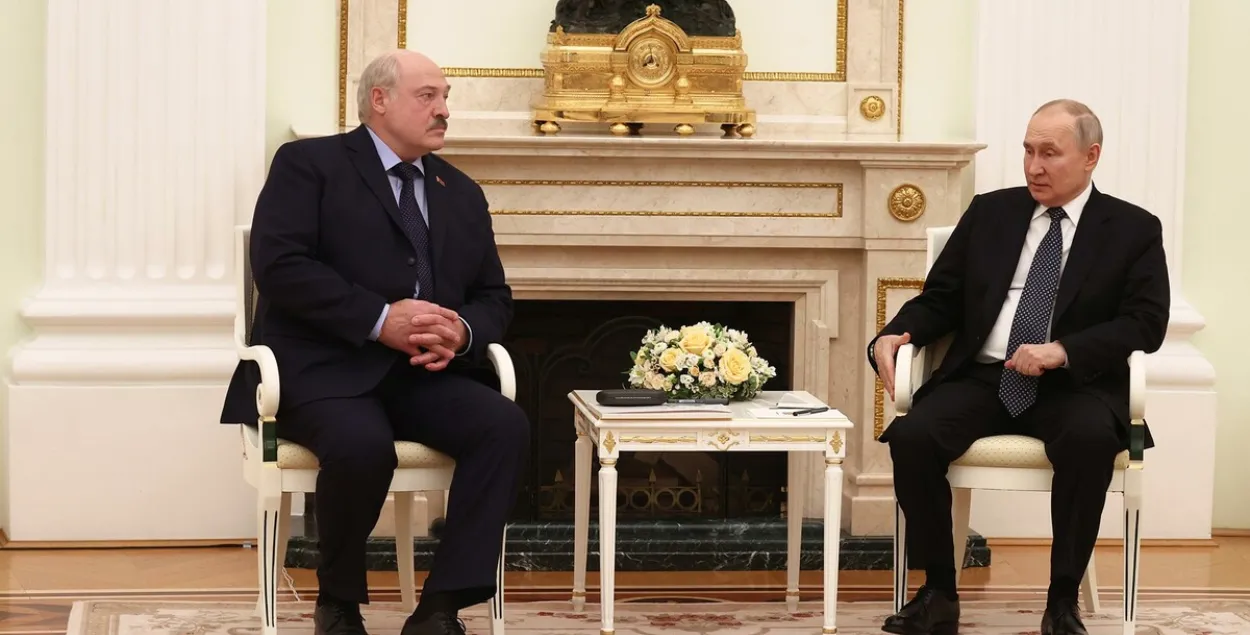 Аляксандр Лукашэнка і Уладзімір Пуцін / president.gov.by
