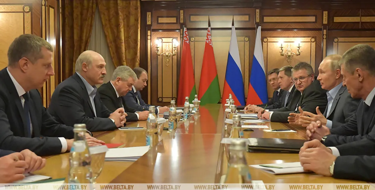 Во время переговоров / БЕЛТА