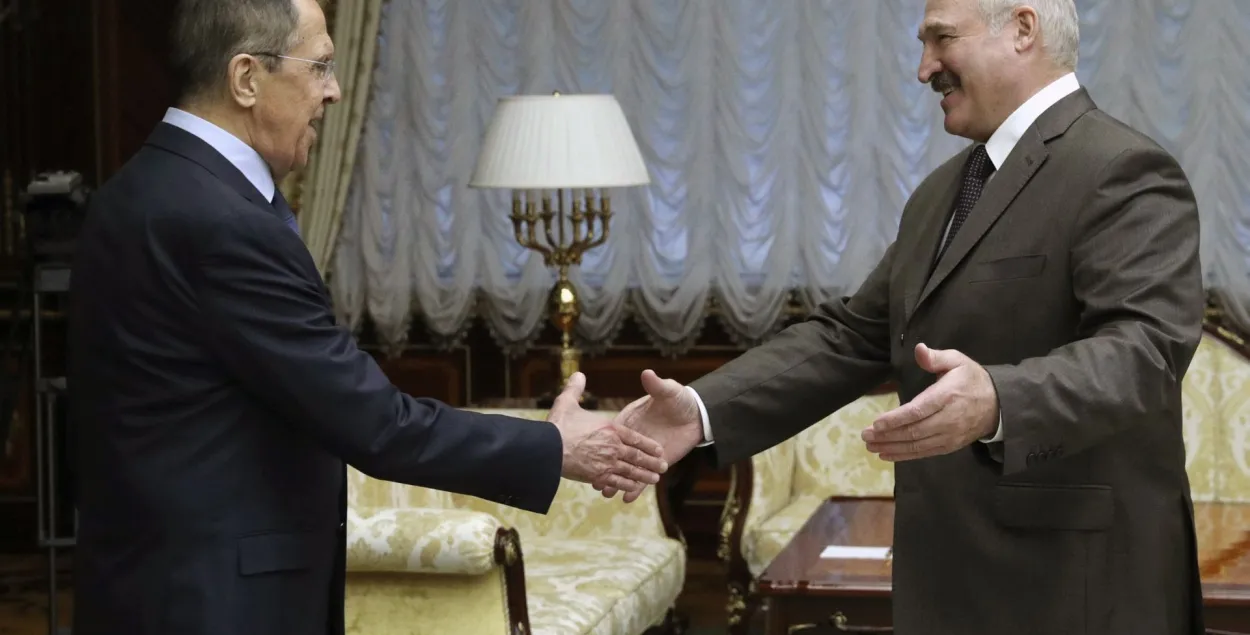 Сергей Лавров и Александр Лукашенко / архивное фото mid.ru