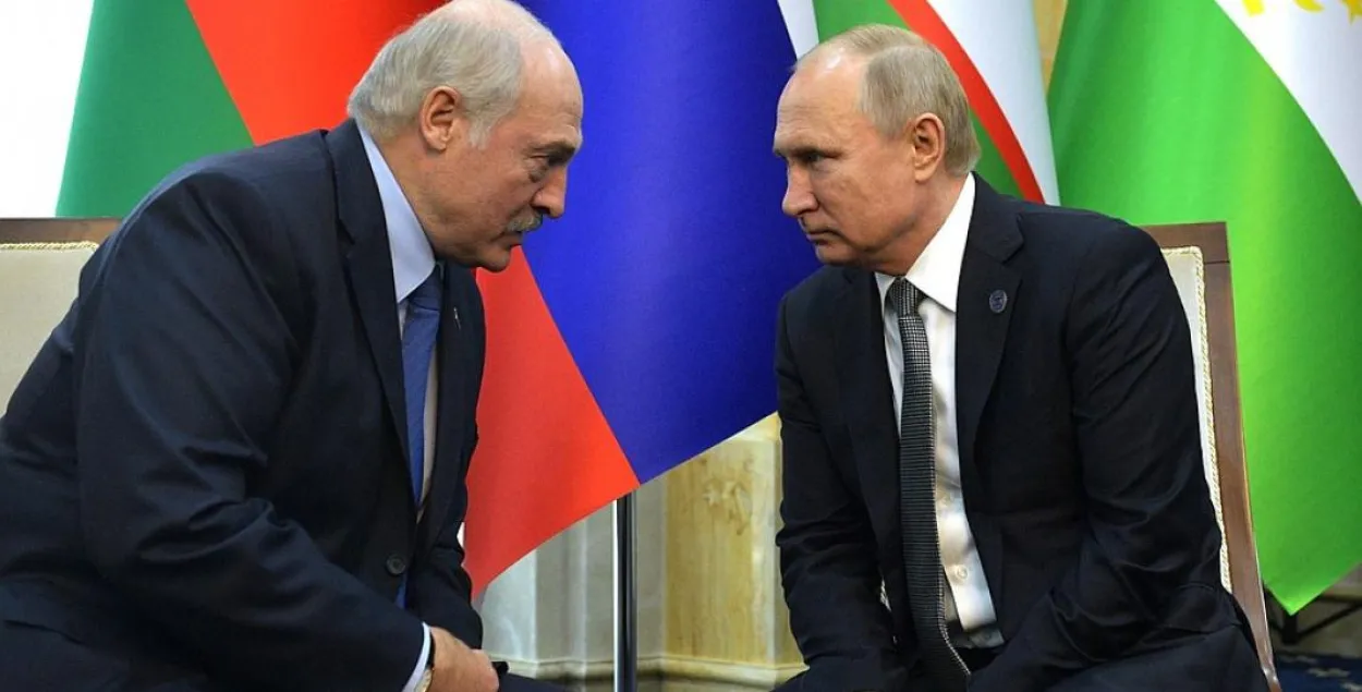 Аляксандр Лукашэнка і Уладзімір Пуцін / kremlin.ru​