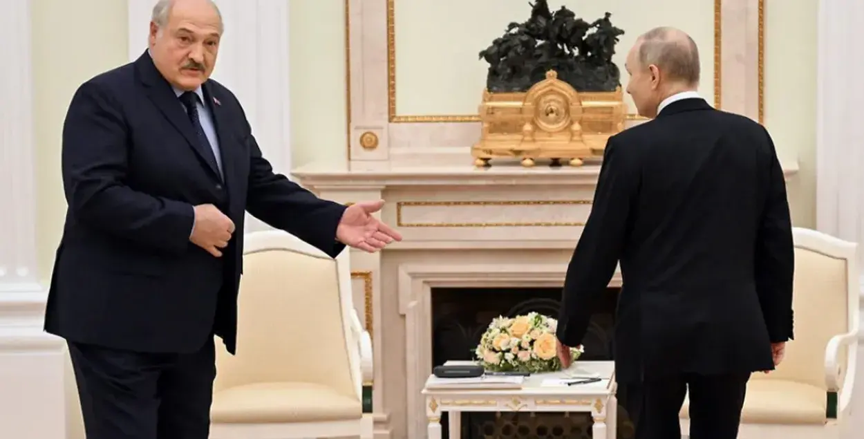 Аляксандр Лукашэнка і Уладзімір Пуцін / kommersant.ru