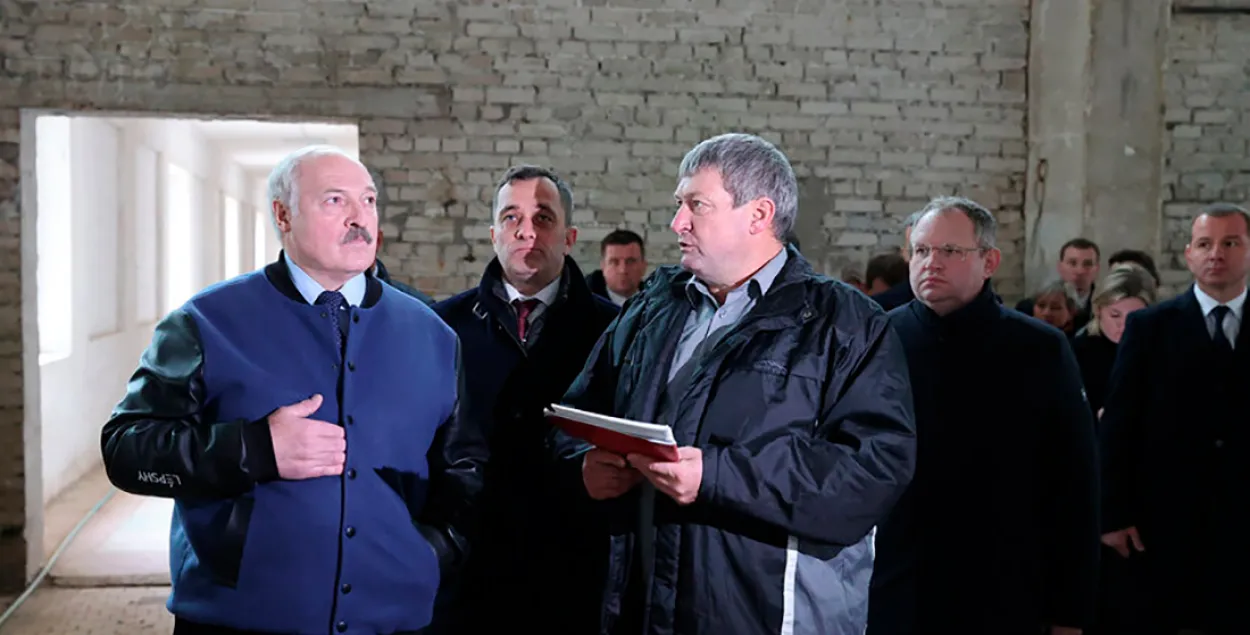 Аляксандр Лукашэнка ў Талачынскім раёне / president.gov.by