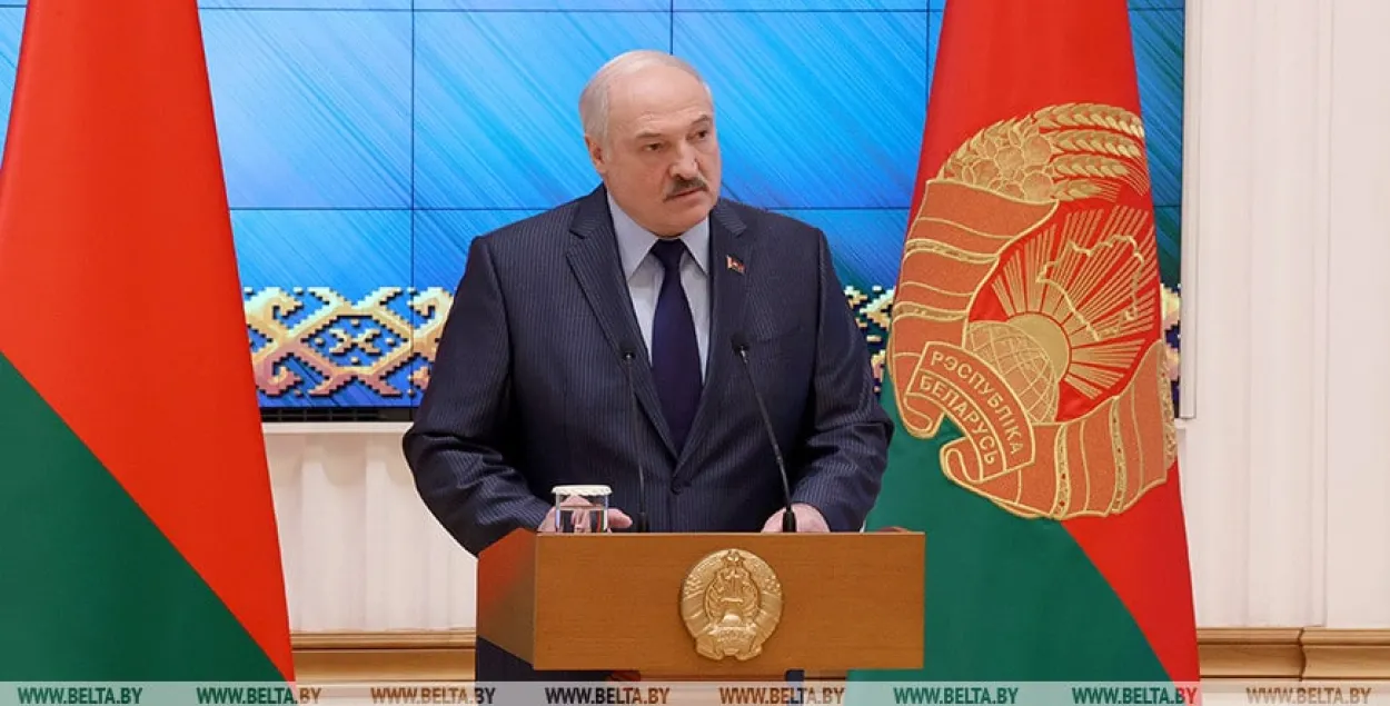Лукашэнка заявіў, быццам з Украіны па Беларусі запусцілі ракету "Кропка У"