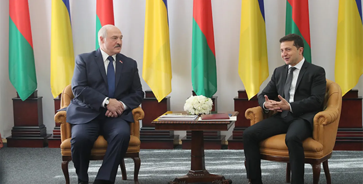 Александр Лукашенко и Владимир Зеленский на встрече в Житомире / president.gov.by