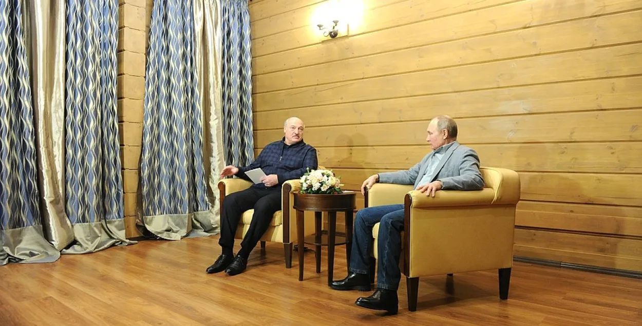Лукашэнка падзякаваў Пуціну за фінансавую дапамогу