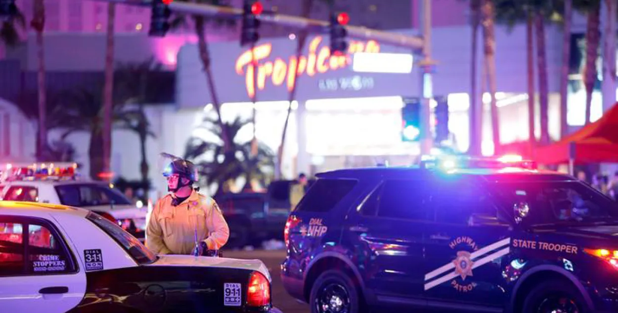 Стралок з Лас-Вегаса застрэліўся сам да прыбыцця паліцыі