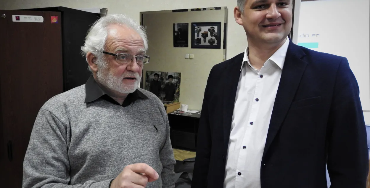 Владимир Мацкевич и Юрась Губаревич / Мария Войтович, Еврорадио