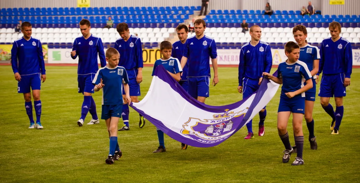 Магілёўскі ФК “Дняпро” не атрымаў ліцэнзію на выступ у першай лізе