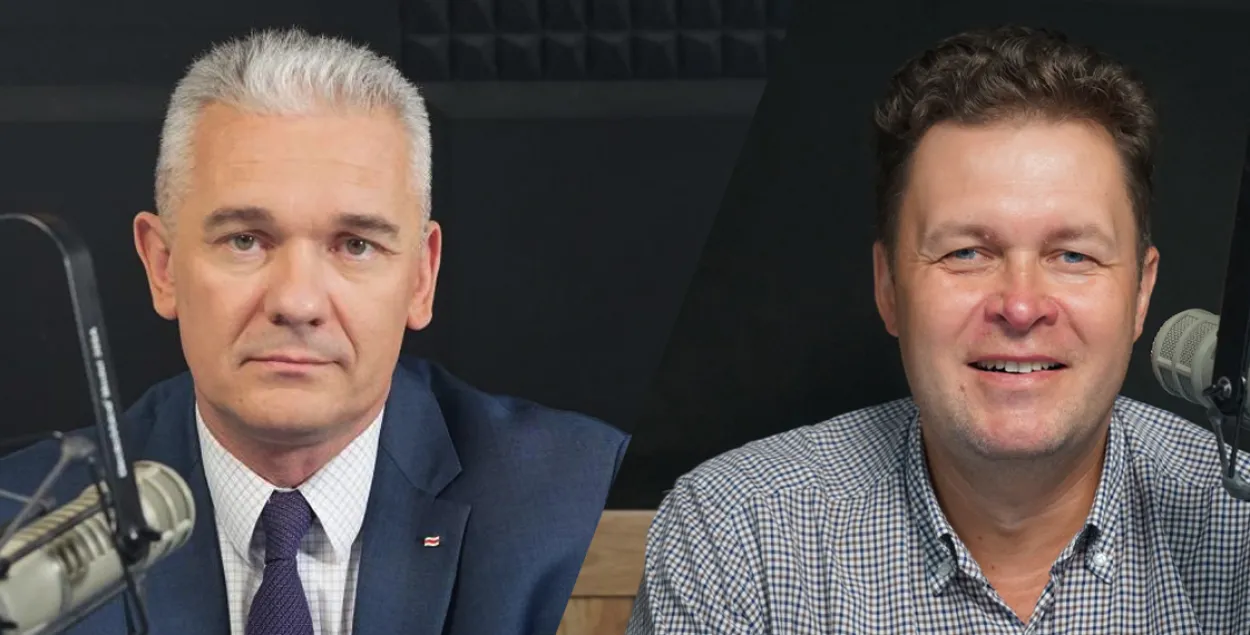 Валерый Кавалеўскі і Яўген Магда / Еўрарадыё
