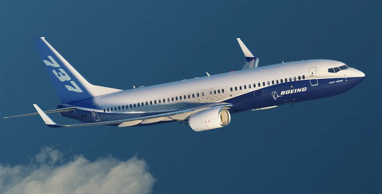 Прыпынена дзеянне ў Расіі сертыфікатаў на самалёты Boeing 737