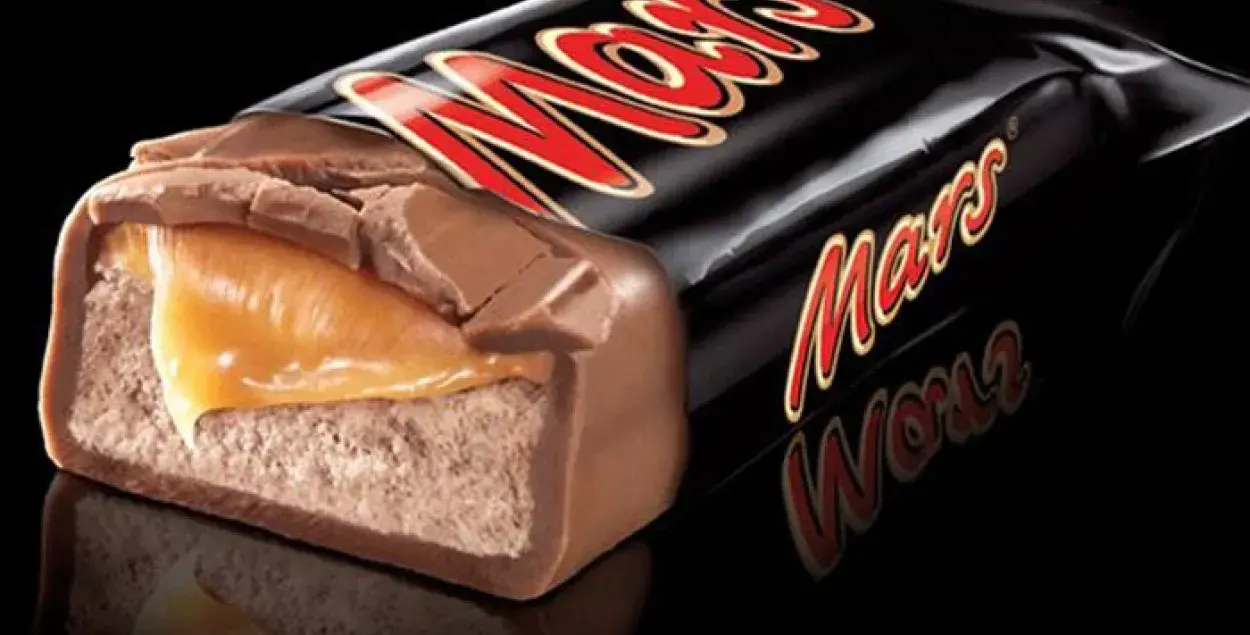 У Нямеччыне Mars адклікае з продажу шакаладныя батончыкі
