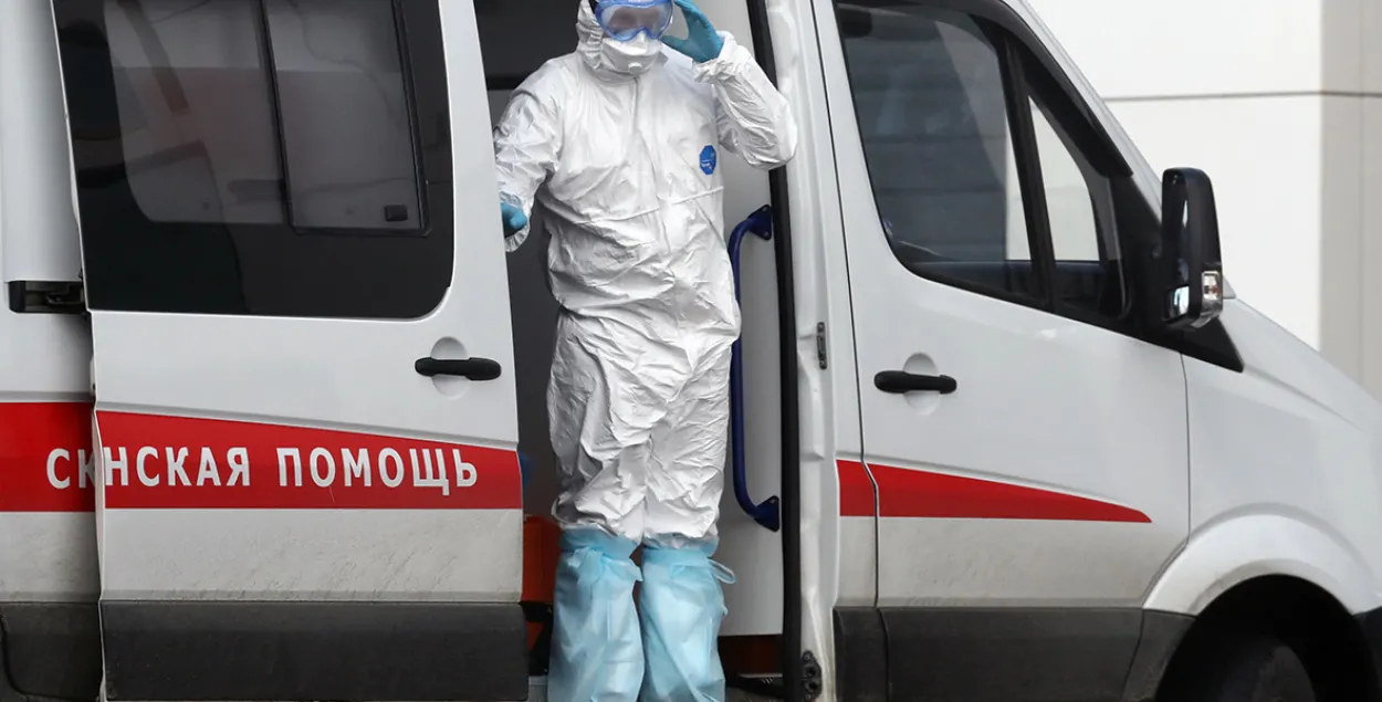 Першую смерць ад каранавіруса зафіксавалі ў Маскве